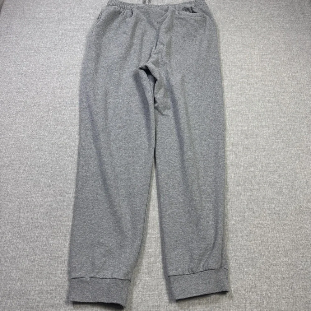 Nike Jordan Sweatpants Pants Mens M Gray French Terry Drawstring Pockets Tapered